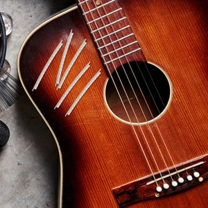 40 piezas trastes de guitarra construcción popular y suministros de luthier archivos diapasón de alambre - Imagen 1 de 12
