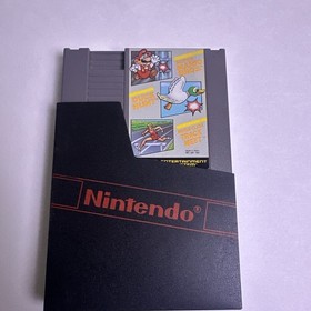 Nintendo NES 3 Games In 1 Super Mario Bros / Duck Hunt / World Class Track Meet