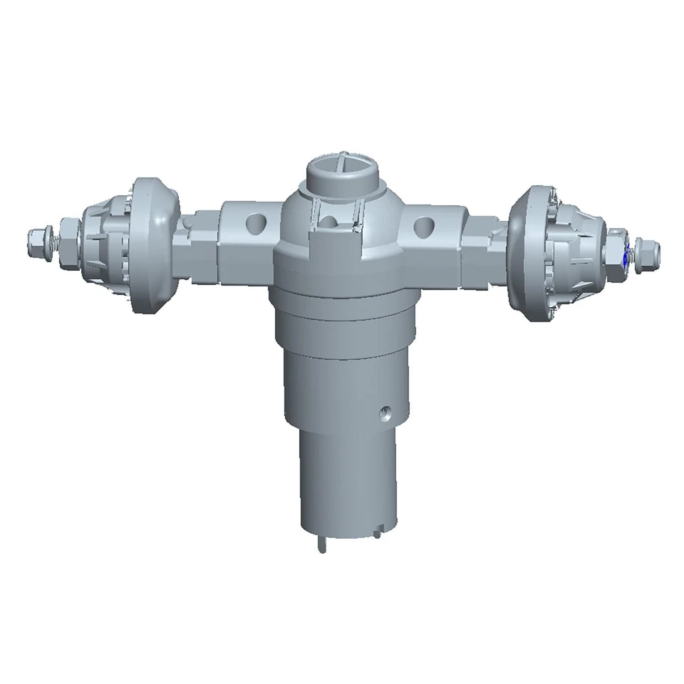 E592 0007 Rear Wheel Drive Gearbox for Double E RC Loading Machine L260H Loader - Image 1 of 1