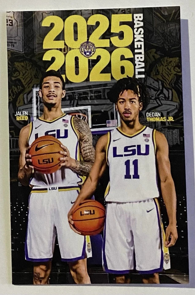 2025-2026 LSU TIGERS Schedule 🏀 College Basketball Sked COOL‼️ Men’s - Image 1 of 1
