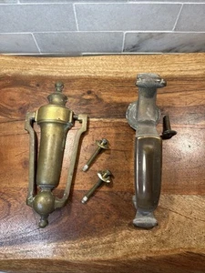 Vintage Brass Door Knockers Set Of 2 - Picture 1 of 18