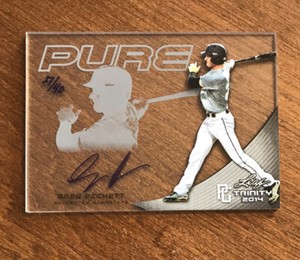 Greg Pickett 2014 Leaf Trinity Pure Auto PGP-GP1 Philadelphia Phillies 27/40