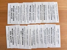 Lyons tea trade cards: Wings across the World (non-descriptive) full set loose
