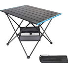Camping Table With Aluminium Table Top Portable Lightweight Folding Camping Tabl