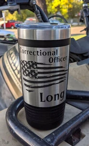 Correctional Officer personalized on a Tumbler - ships free! - Picture 1 of 5