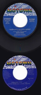 Diana Ross - Lot of Two 7" 45 RPM Singles  Your Love Is Good For Me/Endless Love Foto 1 de 4