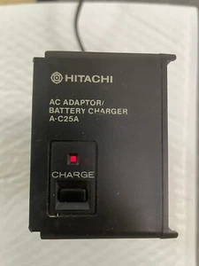 HITACHI A-C25A Video Camera AC Adapter/ Battery Charger - Picture 1 of 6