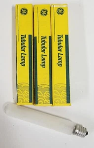 3 GE 20-Watt Frosted Tubular Bulbs - Picture 1 of 2