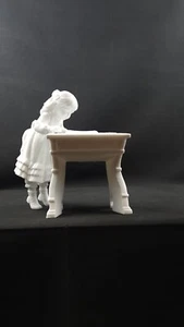 Department 56 Winter Silhouette Letter To Santa #78597 Christmas GIRL DESK ONLY - Picture 1 of 8