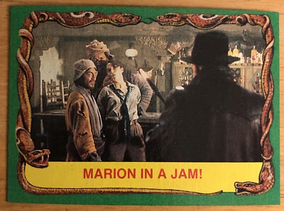 1981 Topps Raiders Of The Lost Ark Marion In A Jam! Card #26 High-Grade NM - Image 1 of 2