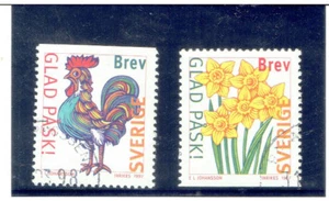 SWEDEN 1997 Easter Stamps FU CV $1.10 - Picture 1 of 1