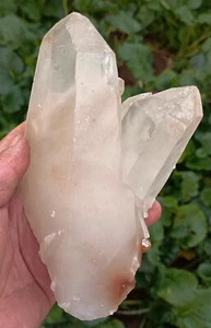 762g NATURAL RED CONY HAIR RUTILATED QUARTZ CRYSTAL CLUSTER ROUGH SPECIMEN - Picture 1 of 11