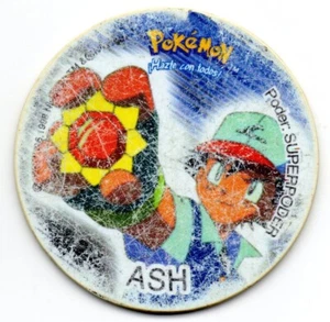 ASH VENCE A TODOS TAZO Nº51 POKEMON TAZOS 1 COLECCION 1999 MATUTANO CON DESGASTE - Imagen 1 de 2