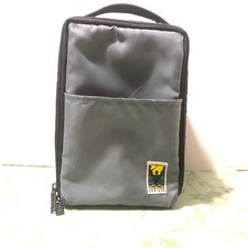 CONDUCTOR SERIES 15 CD Carrying Cases Gray Storage Case Front Mesh Pocket