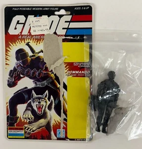 Snake Eyes V2 G.I. Joe 1985 Hasbro Vinage Action Figure No Uzi/Sword - Picture 1 of 2