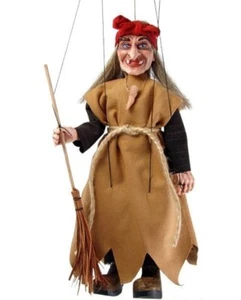 Marioneta Bruja - Marioneta Original Hecha a Mano - Imagen 1 de 7