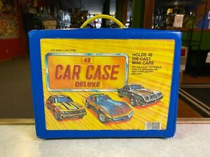 48 Car Case Deluxe Tara Toy Corp. Holds Hot Wheels, Matchbox, Fast III’s & More
