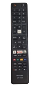 TELECOMANDO ORIGINALE A INFRAROSSI (CT-8053) PER TV TOSHIBA - Imagen 1 de 5