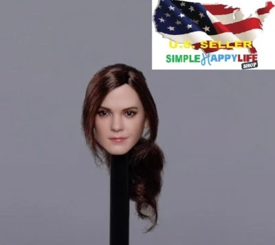 Cabeza esculpida 1/6 Emma Watson cola de caballo Harry Potter Hermione para 12" PHICEN ❶USA❶ Foto 1 de 2