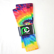 NWT Pro Compression Unisex Rainbow Tie Dyed Calf Sleeves Size (XS) Extra Small