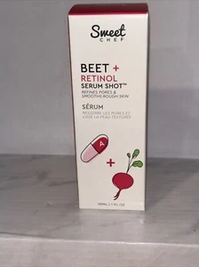 Sweet Chef Beet + Retinol Serum Shot 1 oz/30 ml tamaño completo nuevo (R) - Imagen 1 de 4
