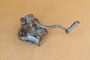 Antique Vintage Cast Iron Hand Corn Sheller Device Tool Communist Era 1950s. - Picture 1 of 6