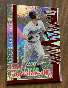 Luis Gonzalez 2000 Pacific Revolution Shadow Series - Arizona Dbacks SP #d / 63 - Picture 1 of 3
