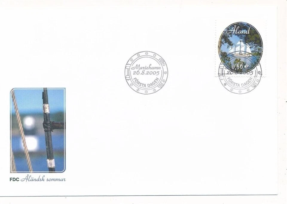  D410709 Aland FDC Sailing Ships 2005 - Image 1 of 1