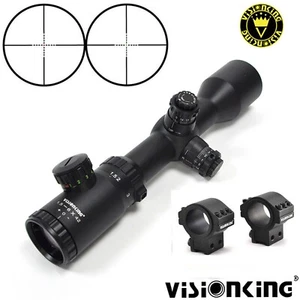 Visionking 1.5-6x42 R/G Mil dot Reticle Tactical Rifle Scope Low Dovetail Mount - Imagen 1 de 11
