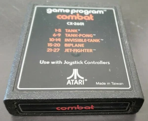 Carro de combate vintage para el Atari 2600, 1977 solamente - Imagen 1 de 2