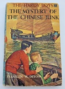 The Hardy Boys Book The Mystery of the Chinese Junk #39 1960 Vintage - Picture 1 of 8