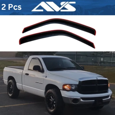 AVS Vent Visors Window Rain Guards For Dodge Ram 1500 Standard Cab 2002-2008 Foto 1 de 4