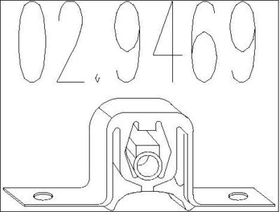 BUTéE éLASTIQUE (SILENCIEUX) MINI MINI COOPER,ONE,NISSAN ALMERA TINO 2.2 DCI - Photo 1/2