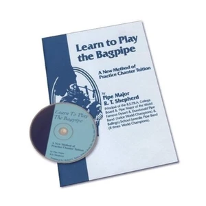 Bagpipes Beginner Book And A Play-Long CD Learn To Play Bagpipe Border Pipes - Picture 1 of 13