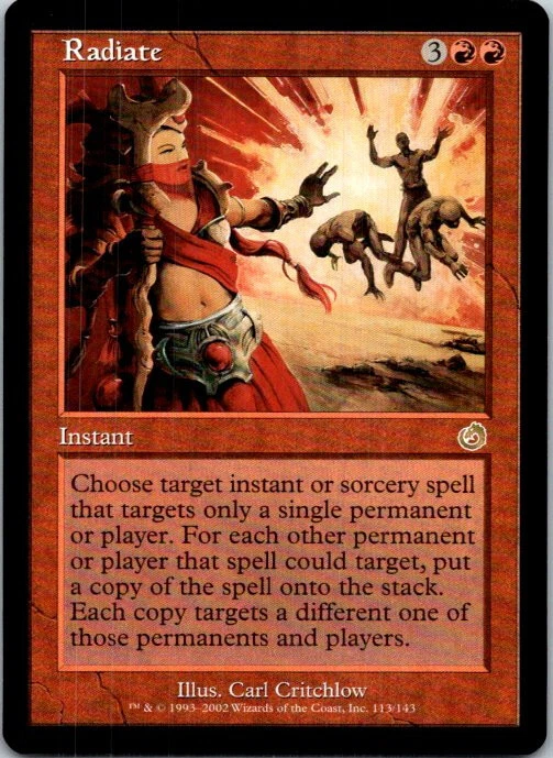 Radiate Magic The Gathering Torment Near Mint - Image 1 of 1