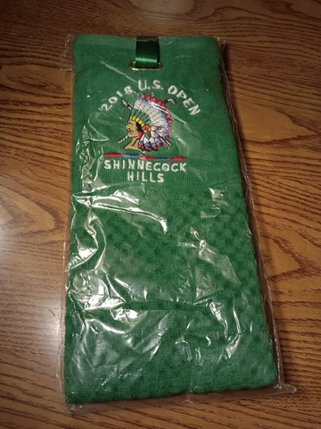*NEW* 2018 US Open Golf TOWEL Shinnecock Hills!! Brooks Koepka! Green Cover