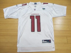 Larry Fitzgerald Arizona Cardinals Super Bowl XLIII White Jersey Medium - Picture 1 of 11