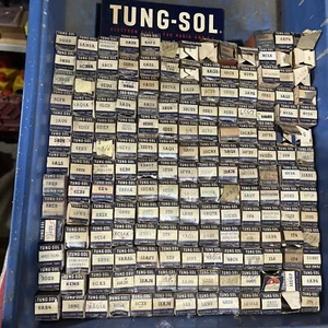 🇺🇸 Konvolut 170+ Vintage TUNG-SOL Radio/TV Vakuumröhren UNGETESTET - Bild 1 von 8