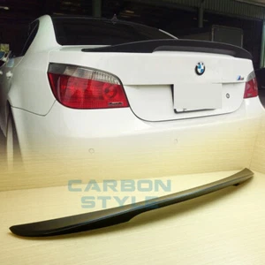 Unpainted High Kick P Look For BMW 5-Series E60 Trunk Spoiler 525i 535d 2004-10 - Picture 1 of 7