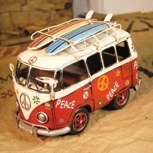 Modello in metallo pressofuso T1 (tipo 2) ""Peace & Love"" bus scala 1/20 - Foto 1 di 4