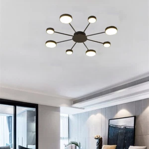 LED Pendant Light Kitchen Ceiling Lights Bar Chandelier Lighting Home Black Lamp - Picture 1 of 5