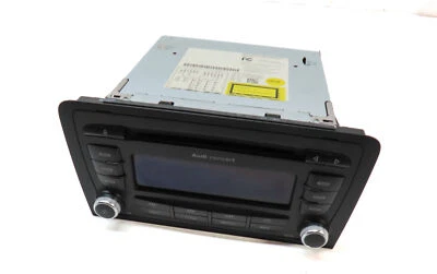 REPRODUCTOR DE CD ESTÉREO RADIO AM/FM AUDI A3 (8P) 2010-2013 (CONCIERTO AUDI) UNIDAD PRINCIPAL Foto 1 de 4