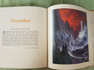 2003 The Lord of The Rings Hardcover Two Towers Illustrated Book Ted Nasmith