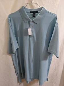 SALE Factory New Devon & Jones Light Blue Ladies Polo Shirt 100% Cotton 3XL - Picture 1 of 4