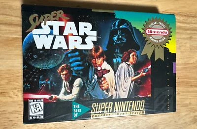 New  in Box Super Star Wars Nintendo For Super Nintendo best of. - Image 1 of 4