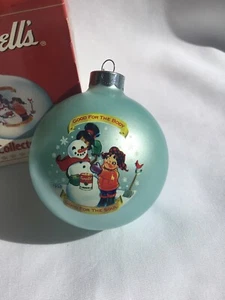 VTG Campbells 1998 Collectors Edition Christmas Ornament Campbells Kids in box - Picture 1 of 8
