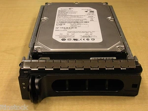 Disque dur Dell JX56N 1 To SATA 7,2K 3,5" SEAGATE ST3750640NS avec prise chaude tr - Photo 1/1