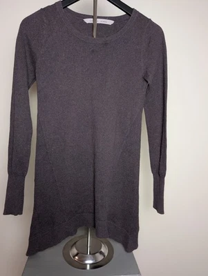 Athleta long sleeve top, purple soft cotton blend, womens xxs - Image 1 of 4