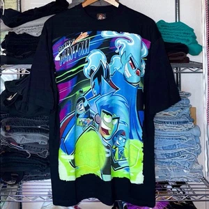 Y2K Inspired Danny Phantom - Nickelodeon Classic Kids Anime Cartoon Tee T-Shirt - Bild 1 von 3