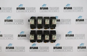 8X MY4N 220/240 VAC RELAY W/ BASE - Picture 1 of 8